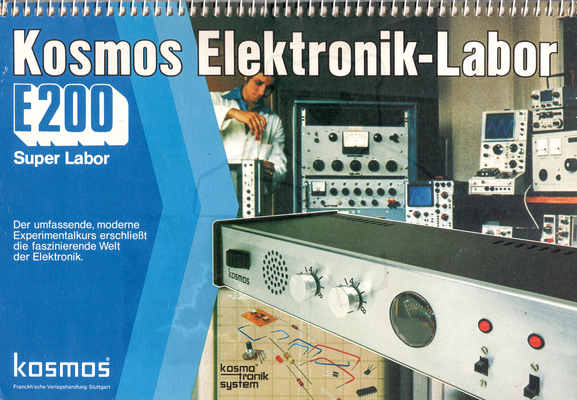 Kosmos Elektronik Labor E200 Handbuch Vorderseite